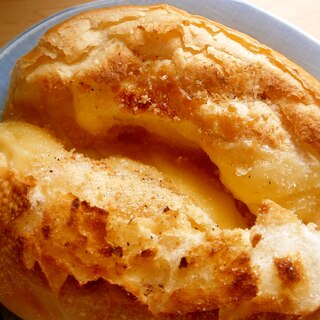 ソフトフランスパンで☆チーズシュガートースト☆